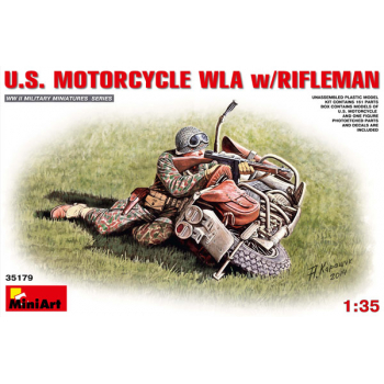 US Motorcycle WLA + Rifleman